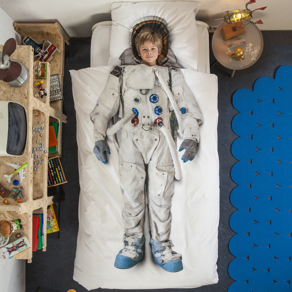 astronaut quilt cover set