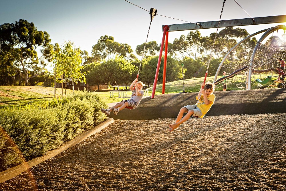 flying fox bonython park