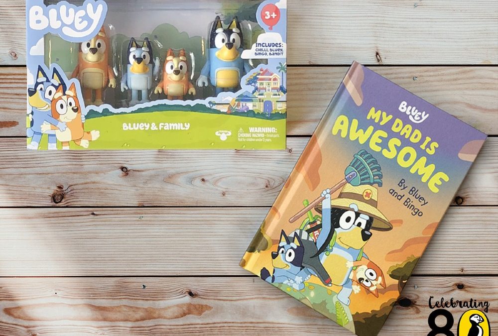 Win: a Father’s Day book bundle – including a Bluey Figurine set