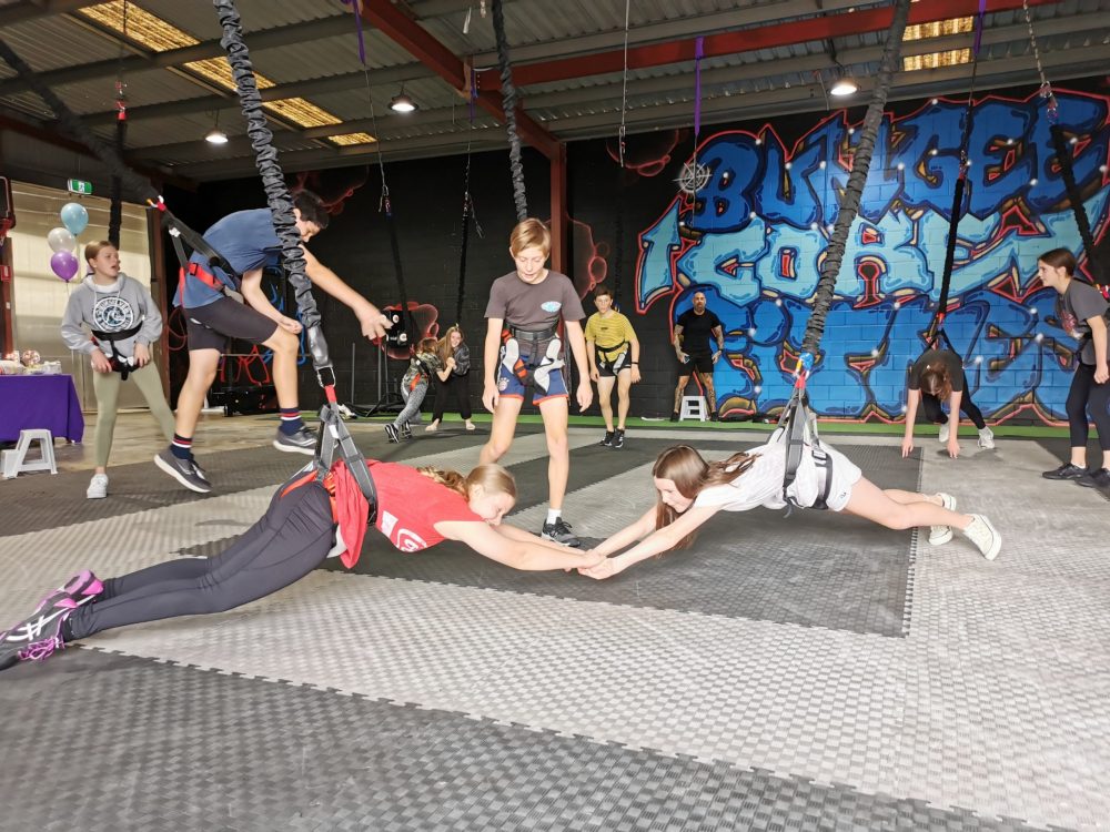 bungee core fitness parties