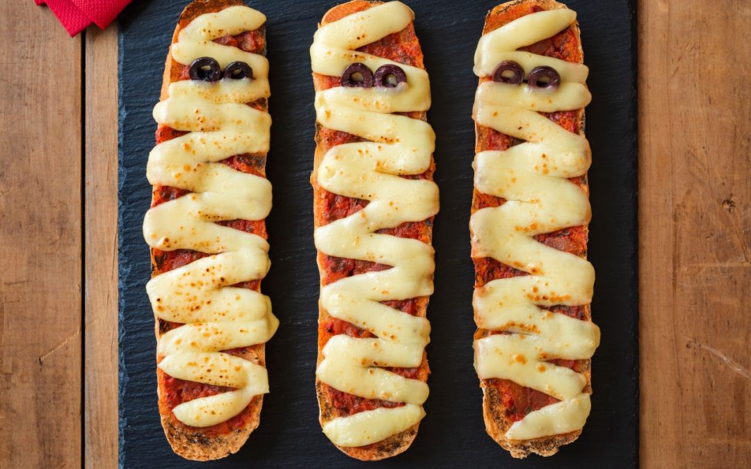 Adelaide Central Market Easy Halloween Mummy Pizza Recipe