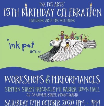 INK POT ART BIRTHDAY