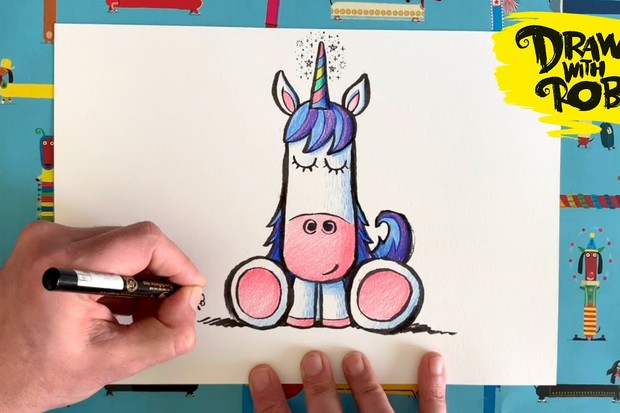 draw with rob unicorn