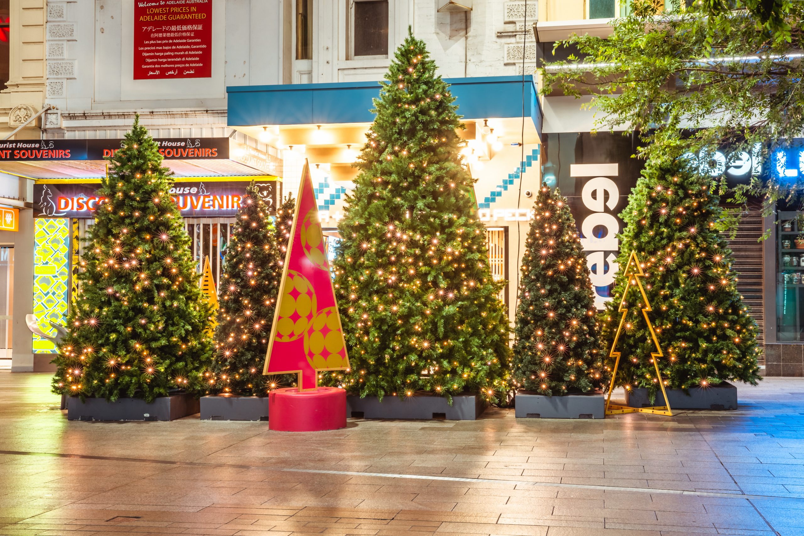 christmas in rundle mall