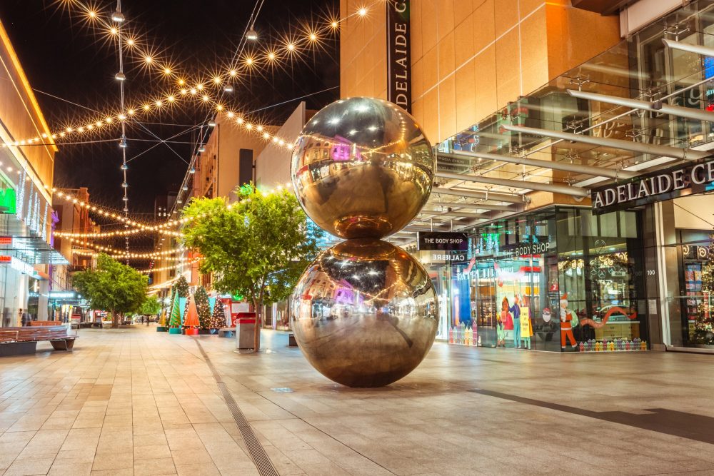 christmas in rundle mall