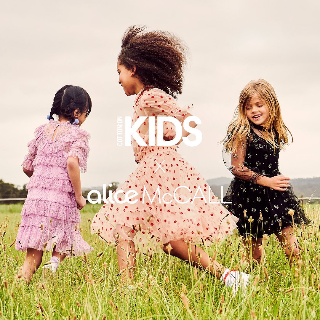 Cotton on kids x alice mccall