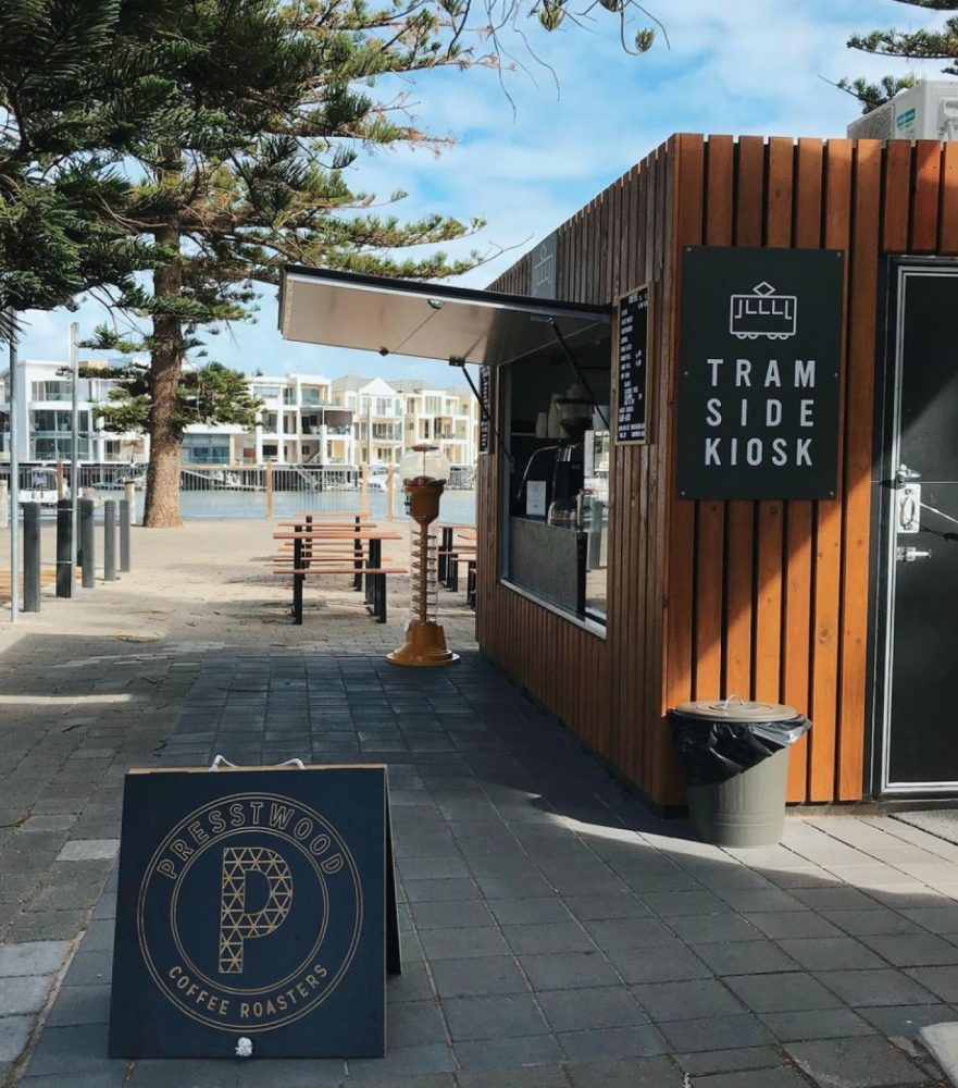 tram side kiosk