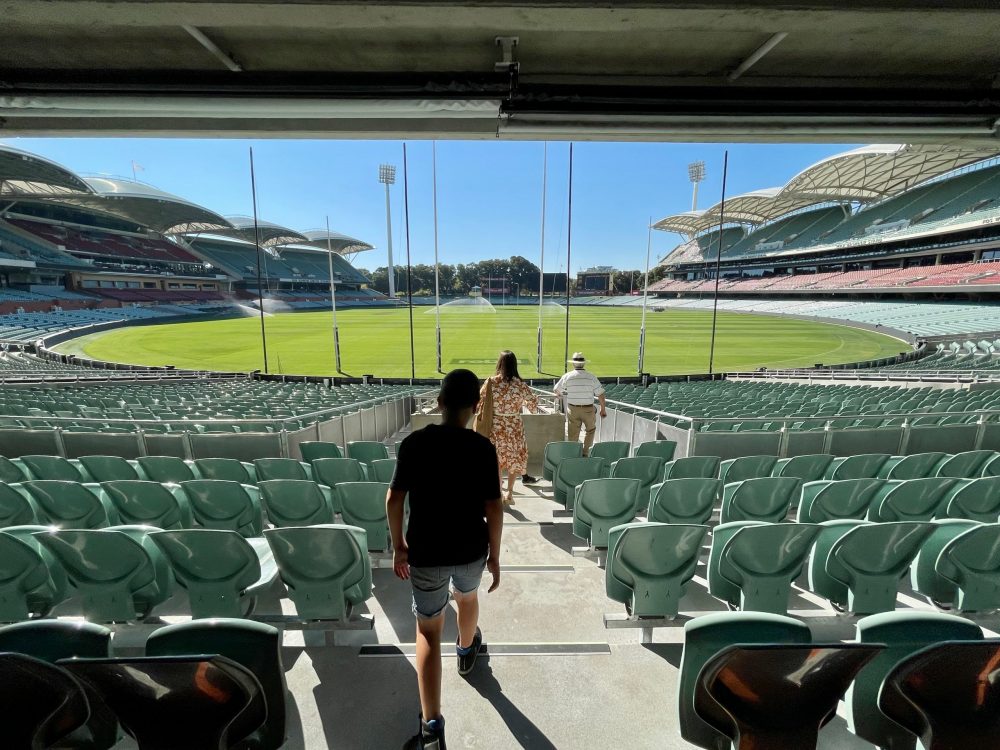 Adelaide oval stadium tour