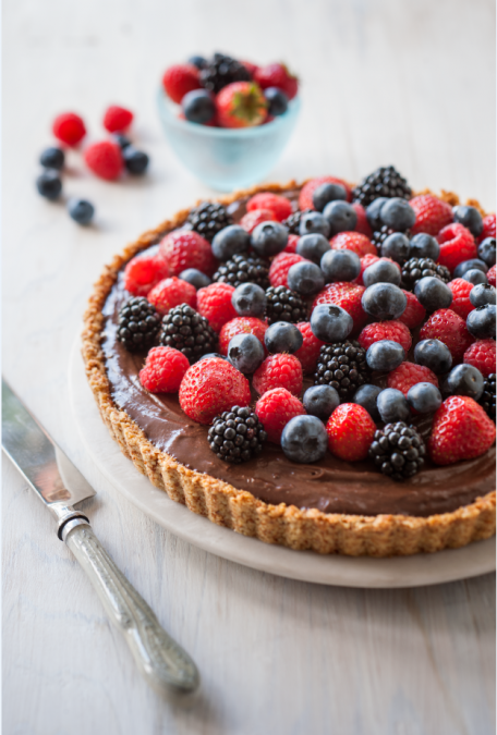 chocolate mousse tart