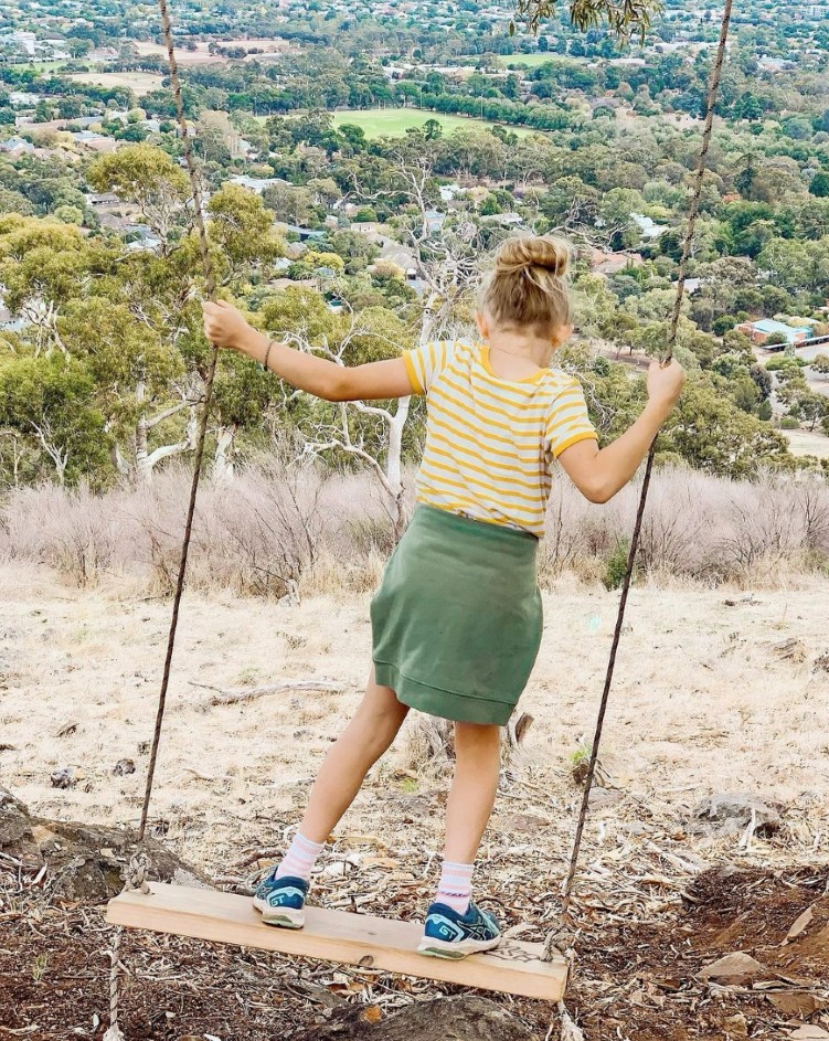 secret swing overlooking adelaide