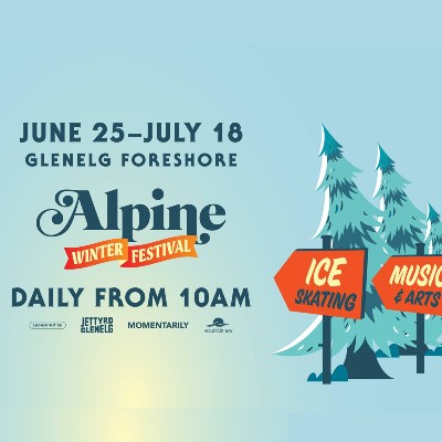 alpine winter village