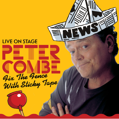 Peter Combe live on stage