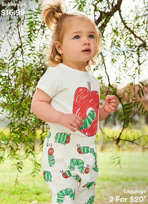 cotton on the very hungry caterpillar