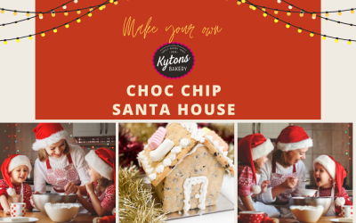 Build Santa’s house with Kytons Choc Chip House Kit