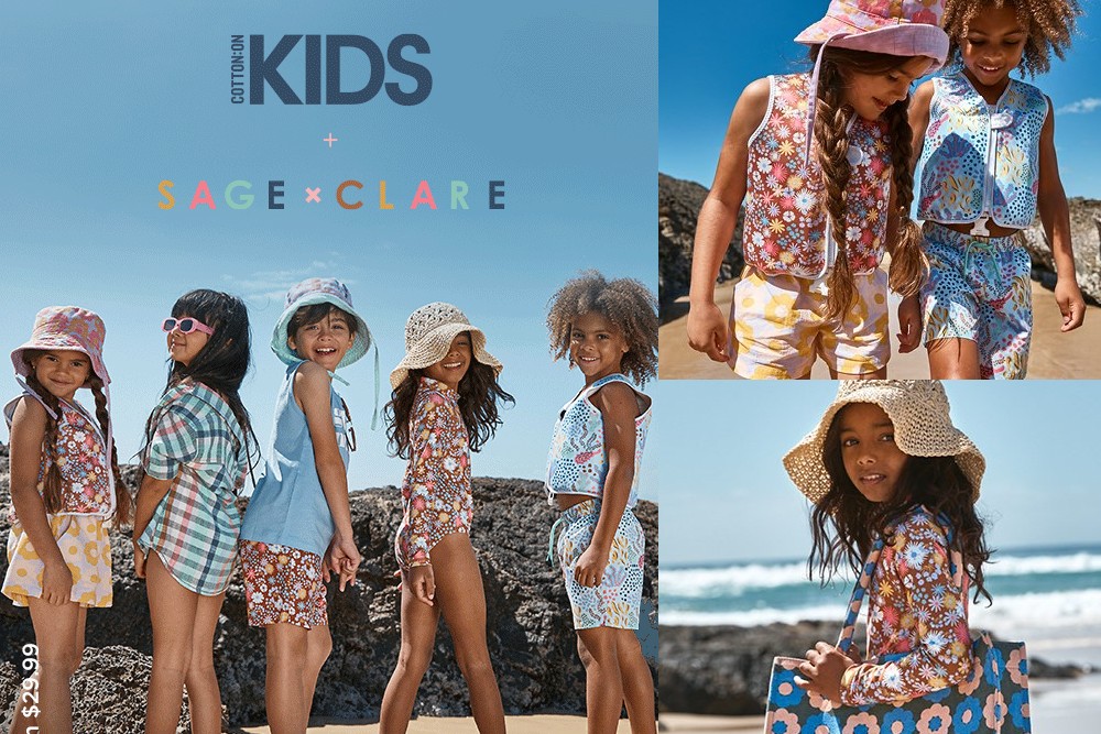 cotton on + sage x clare