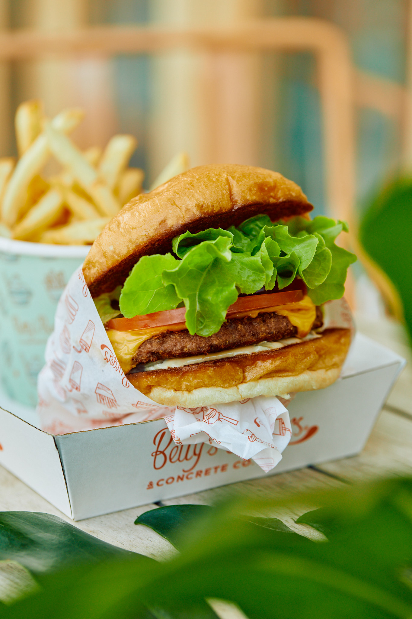 bettys plant based burger