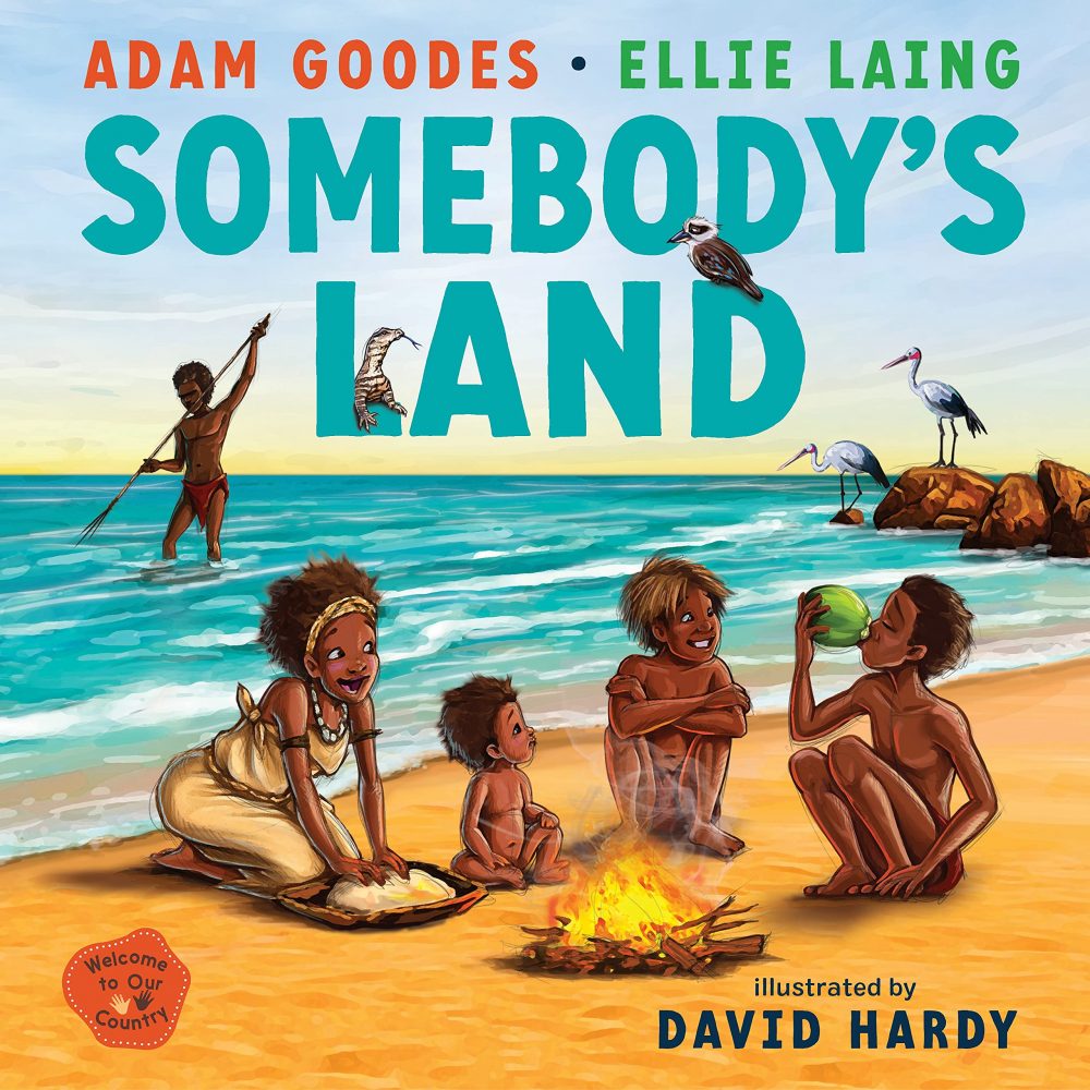 somebodys land adam goodes ellie laing