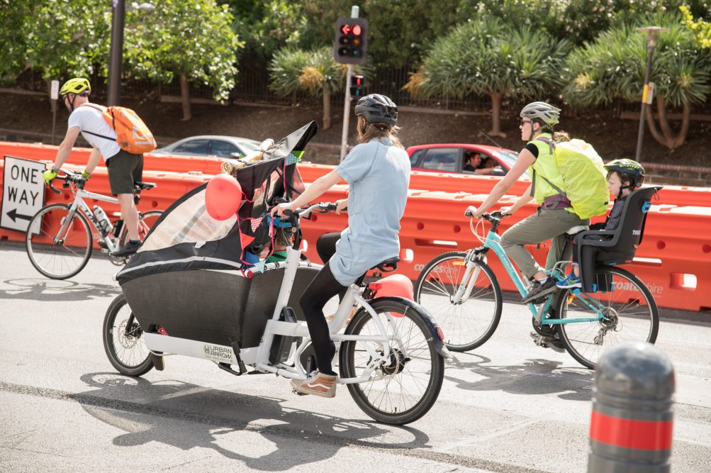 mums on bikes